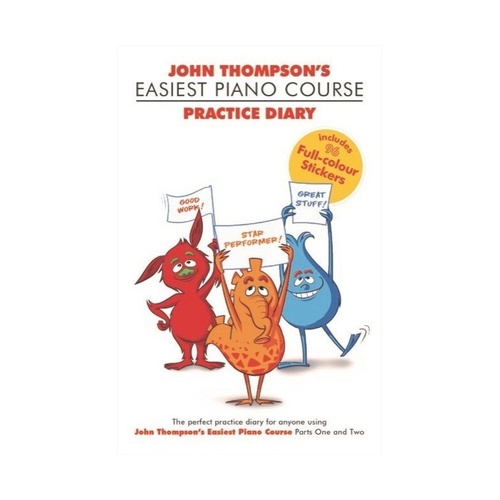 John Thompson's Easiest Piano Course Practice Diary