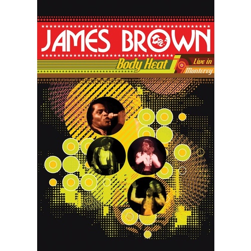 James Brown Bodyheat Live In Monterey 1979 DVD