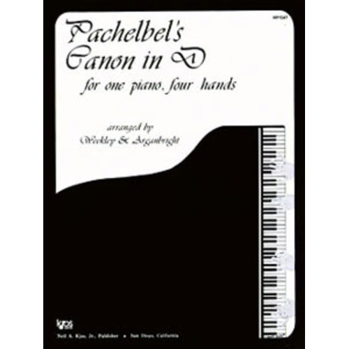 Canon In D Piano Duet Inter Lvl 