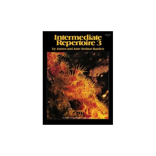 Intermediate Repertoire 3 for Piano, 64 Pages, Features Bach, Beethoven, Mendelssohn, and More - Kjos Music Company