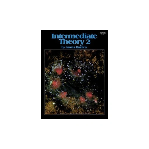 Intermediate Theory 2 by Neil A. Kjos Music Company, 40 Pages, Focuses on Musical Forms, Scales, Triads, Figured Bass, and Modulation