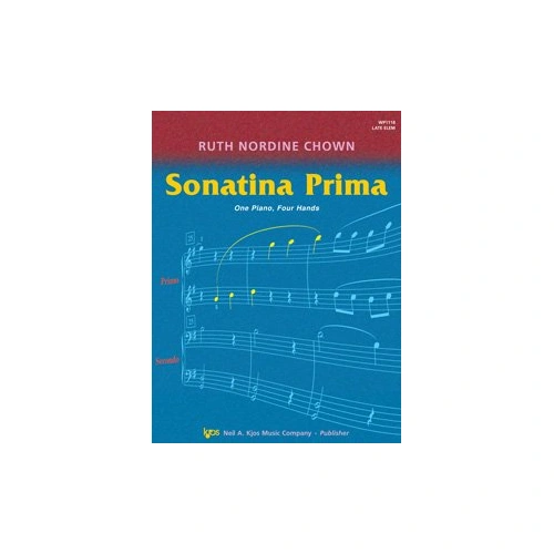 Sonatina Prima Piano Duet Late Elementary by Neil A. Kjos Music Company