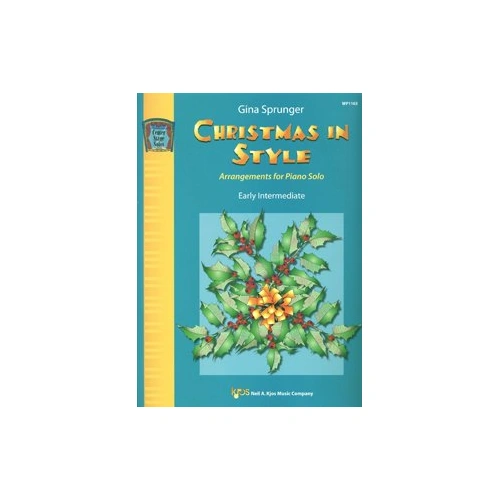 Christmas in Style Piano Book