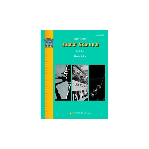 Jazz Scenes Book One for Piano by Neil A. Kjos Music Company, 32 Pages