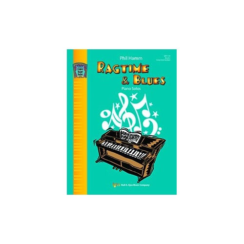 Ragtime & Blues Book Two for Piano, 24 Pages, Neil A. Kjos Music Company