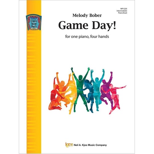 Bober - Game Day! Intermediate Piano Duet