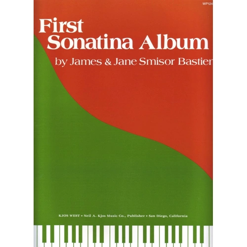 First Sonatina Album for Early Intermediate Piano - 13 Sonatinas by Beethoven, Clementi, Kabalevsky - 64 Pages, Level 4-5