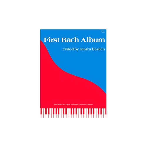 First Bach Album Edited by Ed Bastien, 32 Pages, Piano Collection