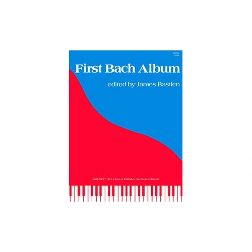 First Bach Album by Ed Bastien for Piano, 32 Pages