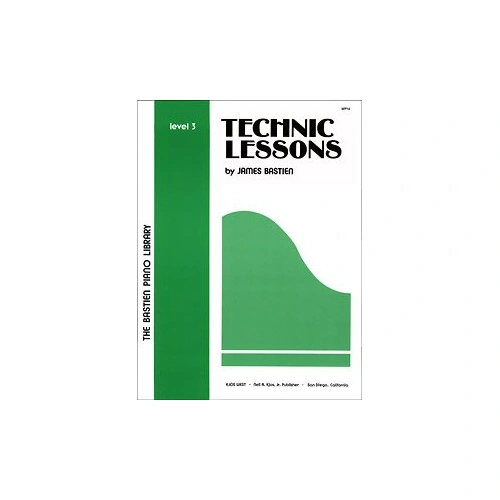 Technic Lessons Level 3 by Neil A. Kjos Music Company - Piano, 40 Pages