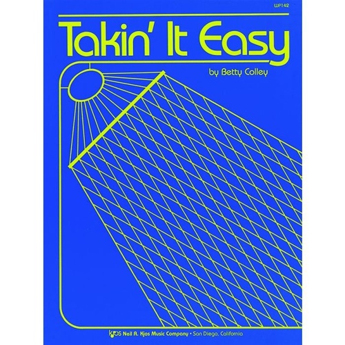 Takin It Easy - Piano Collection for Teens and Adults, 16 Pages, Includes Solos and Duet, Neil A. Kjos Music Company