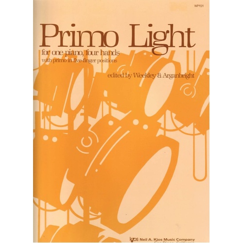 Primo Light Piano Book by Neil A. Kjos Music Company, 32 Pages