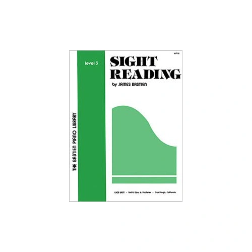 Sight Reading Level 3 by Neil A. Kjos Music Company - Piano - 32 Pages