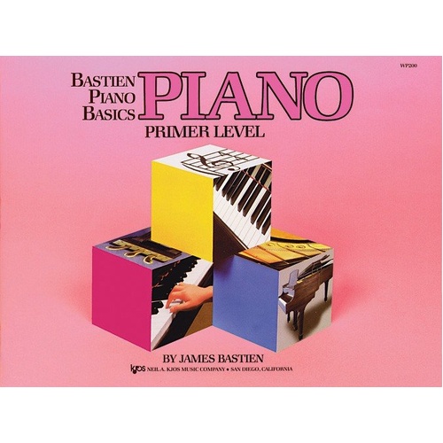 Bastien Piano Basics Primer Level for Young Beginners