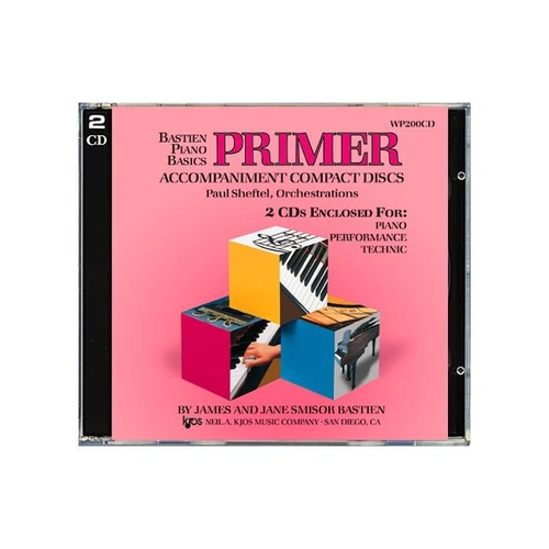 Piano Basics Complete Primer Level Accompaniment 2 CD Set