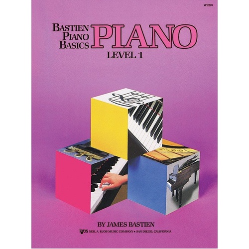 Bastien Piano Basics Level 1 for Young Beginners