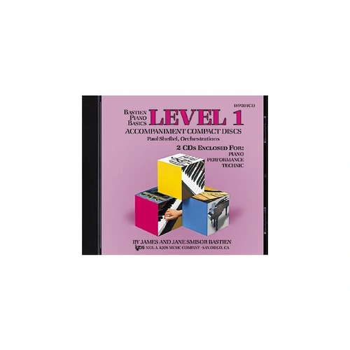 Piano Basics Complete Level 1 Accompaniment 2 CD Set by Neil A. Kjos Music Company