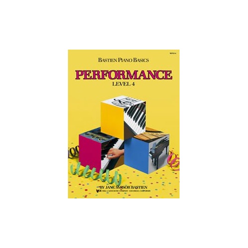Bastien Piano Basics Performance Level 4