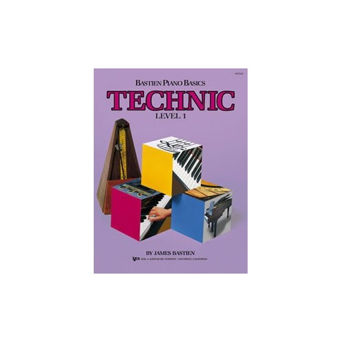 Bastien Piano Basics Technic Level 1 Book