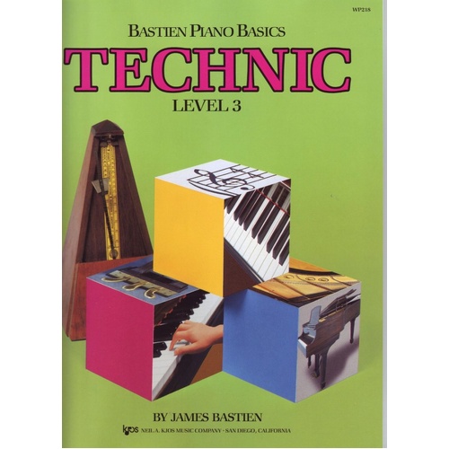 Bastien Piano Basics Technic Level 3