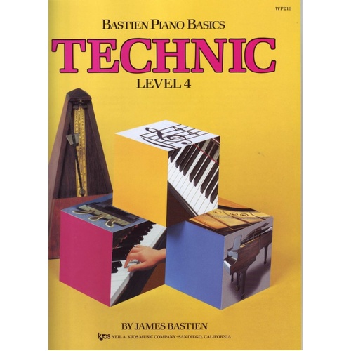 Bastien Piano Basics Technic Level 4