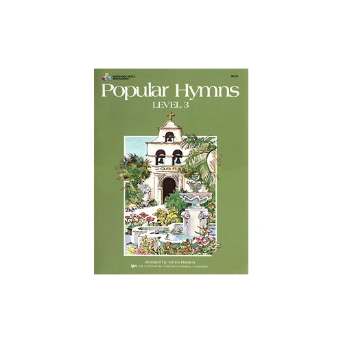 Popular Hymns Level 3 for Piano by Neil A. Kjos Music Company, 32 Pages