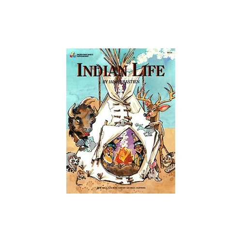 Indian Life by James Bastien - Piano Collection with Illustrations and Commentary, 24 Pages, Neil A. Kjos Music Company