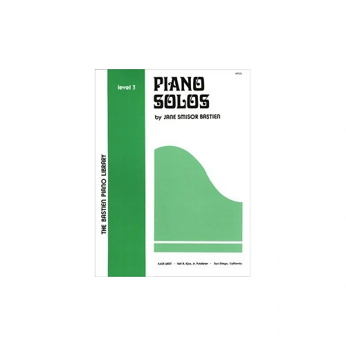 Piano Solos Level 3 by Neil A. Kjos Music Company, 32 Pages