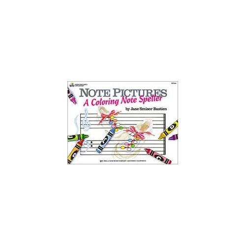 Note Pictures Coloring Book for Piano Students