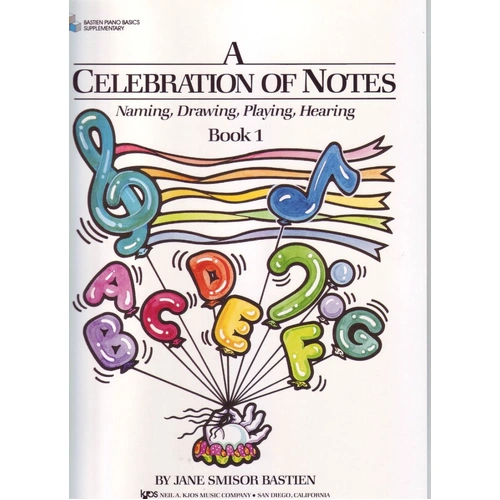 Celebration of Notes Book 1 by Neil A. Kjos Music Company