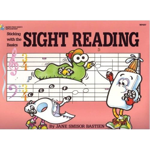 Sticking With The Basics Sight Reading Stickers for Piano