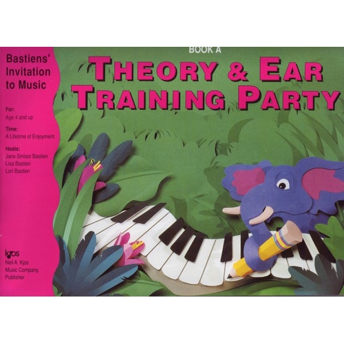 Invitation to Music Theory and Ear Training A by Jane Bastien - 48 Pages, Piano Instrument, Neil A. Kjos Music Company