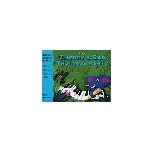 Invitation to Music Theory and Ear Training B by Jane Bastien, 52 Pages, Piano, Neil A. Kjos Music Company