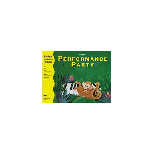 Invitation to Music Performance Party Book C by Neil A. Kjos Music Company, 32 Pages, Piano
