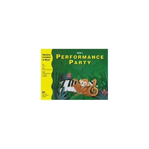 Invitation to Music Performance Party Book C by Neil A. Kjos Music Company, 32 Pages, Piano