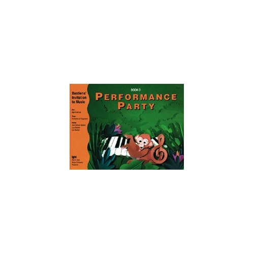 Invitation to Music Performance Party Book D by Neil A. Kjos Music Company, 32 Pages, Piano
