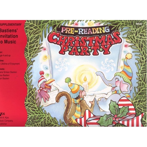 Invitation to Music Christmas Party Pre Reading for Piano