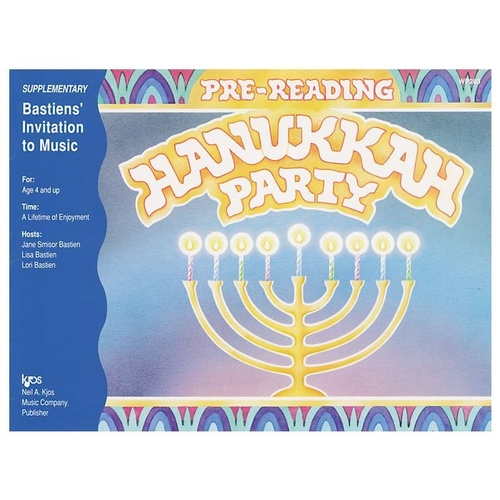 Invitation to Music Hanukkah Party Pre-Reading for Piano