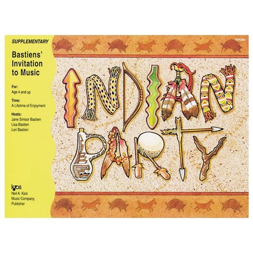 Invitation to Music Indian Party for Piano - 16 Pages