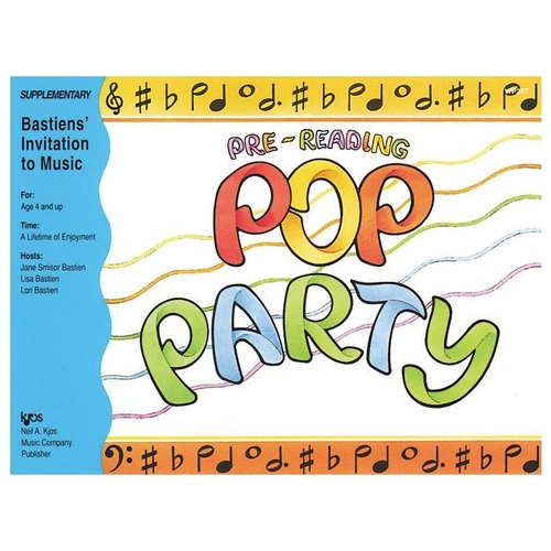 Invitation to Music Pop Party Pre Reading for Piano