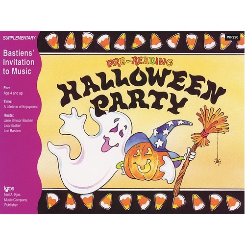 Invitation to Music Halloween Party Pre Reading for Piano