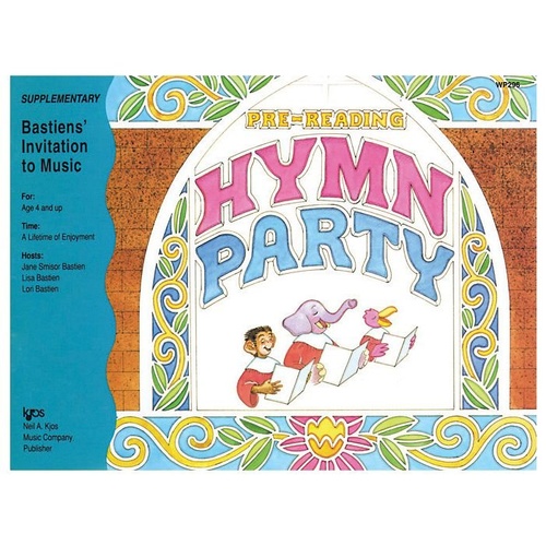 Invitation to Music Hymn Party Pre Reading for Piano - 16 Pages