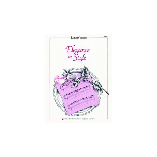 Elegance in Style Intermediate Level Piano Sheet Music by Neil A. Kjos Music Company