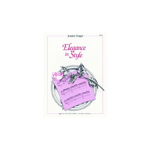 Elegance in Style Intermediate Level Piano Book by Neil A. Kjos Music Company