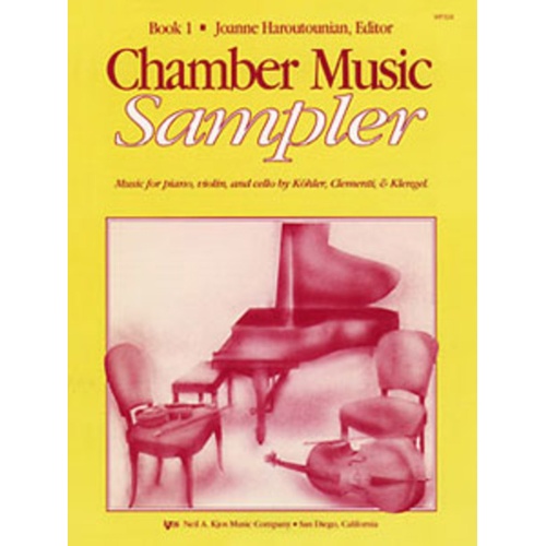 Chamber Music Sampler Book 1 Violin Vc Piano 