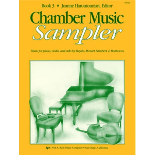 Chamber Music Sampler Book 3 Violin Vc Piano 