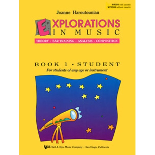 Explorations In Music Book 1 Student Book/CD 