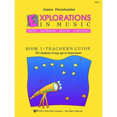 Explorations in Music Book 1 Teacher's Book Only