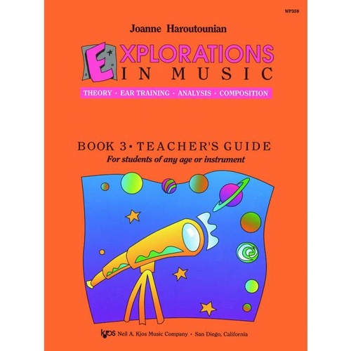 Explorations in Music Book 3 Teacher's Edition Only