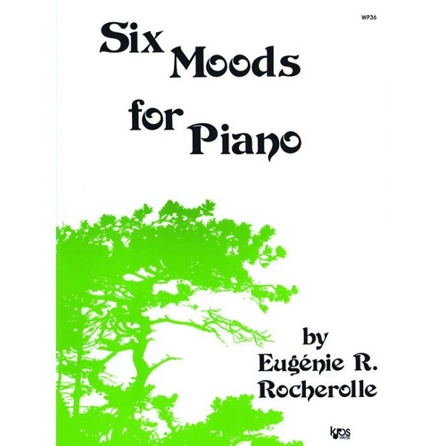 Six Moods for Piano by Neil A. Kjos Music Company, 16 Pages